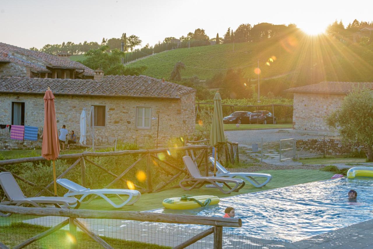 カステッリーナ・イン・キアンティ シエナ Agriturismo Concadoroヴィラ エクステリア 写真