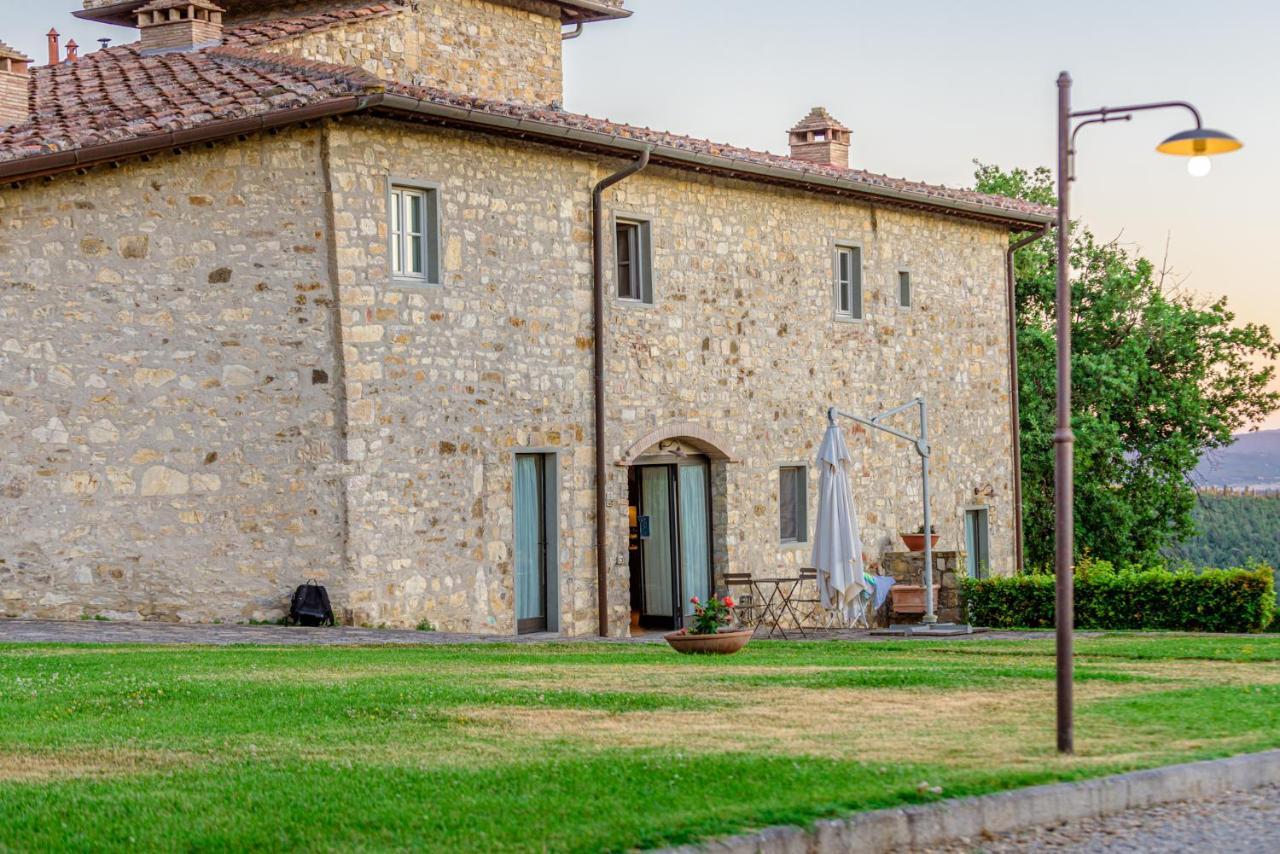 カステッリーナ・イン・キアンティ シエナ Agriturismo Concadoroヴィラ エクステリア 写真