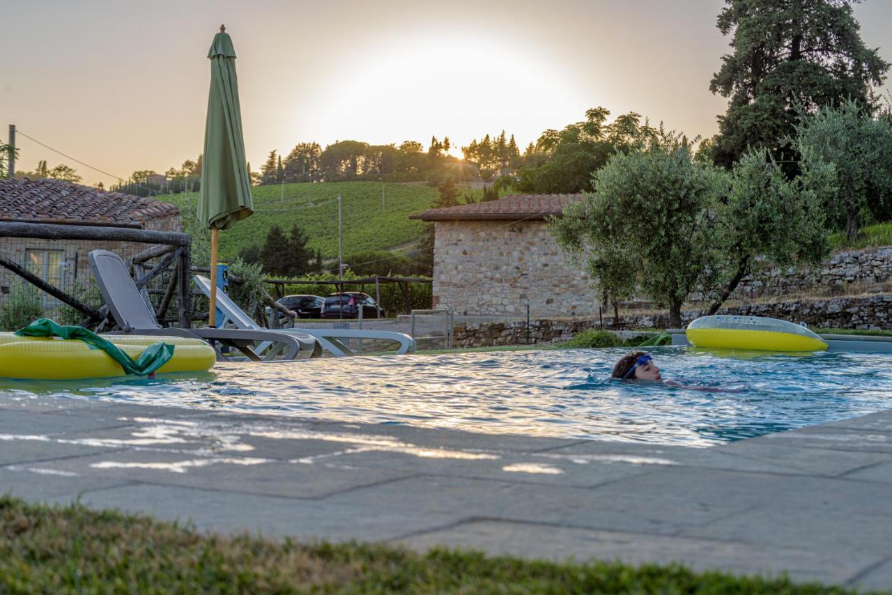 カステッリーナ・イン・キアンティ シエナ Agriturismo Concadoroヴィラ エクステリア 写真