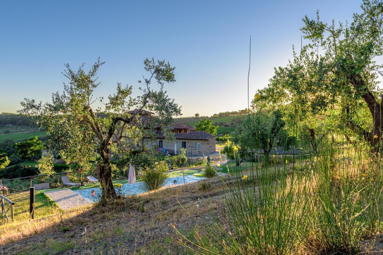 カステッリーナ・イン・キアンティ シエナ Agriturismo Concadoroヴィラ エクステリア 写真